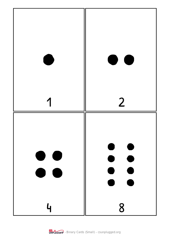 Thumbnail of Binary Cards (Small)