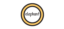 The word 'elephant' as the root node.