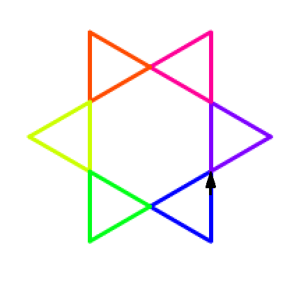 6 triangles.